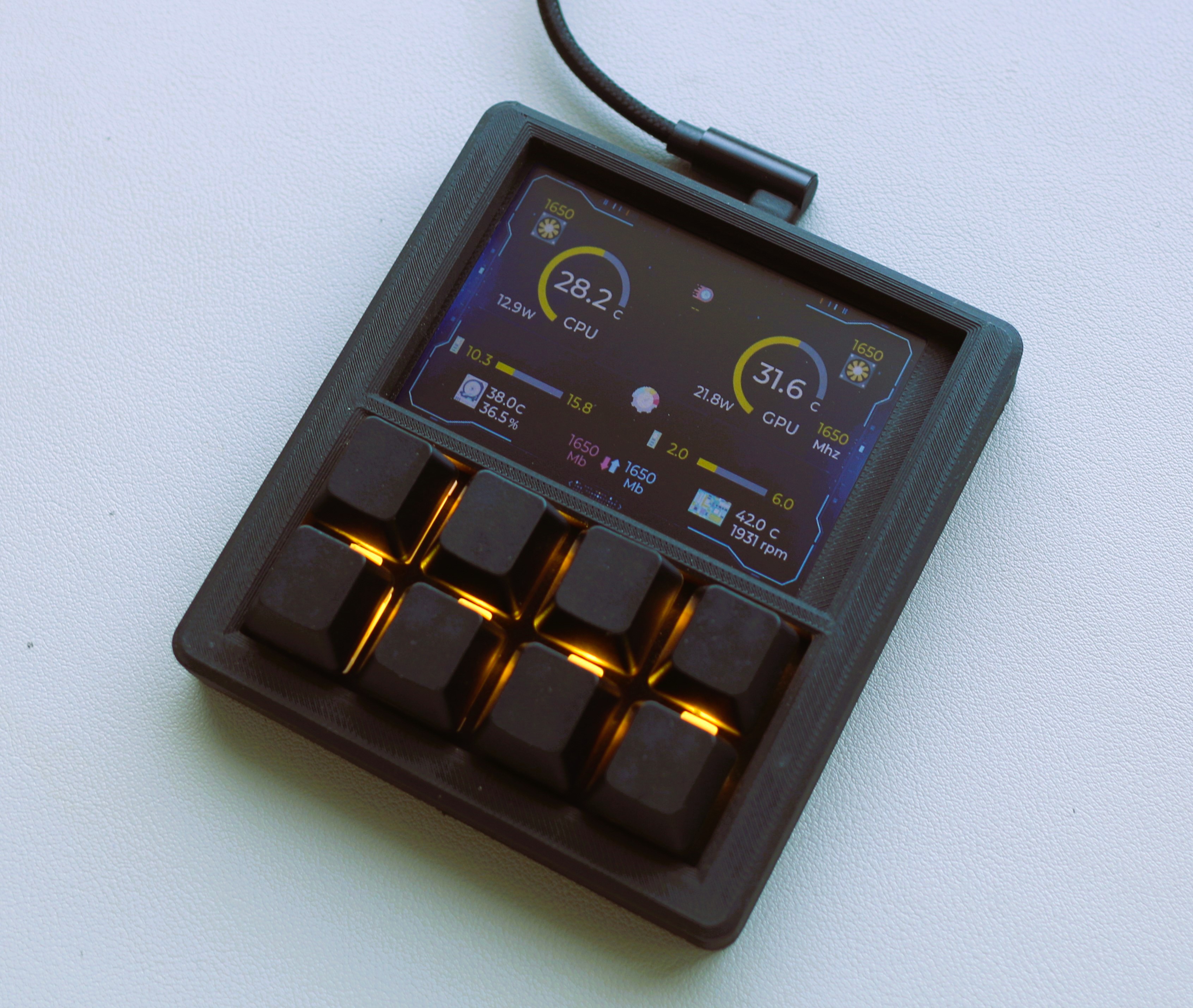Programmable Macropad & Macro Keyboard with LCD | EezBotFun